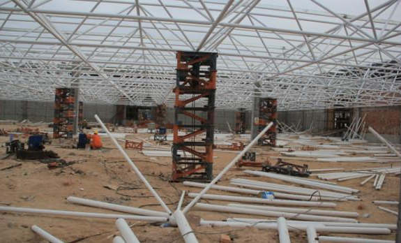 喀什盘点钢结构网架装配的步履和相关关注变乱